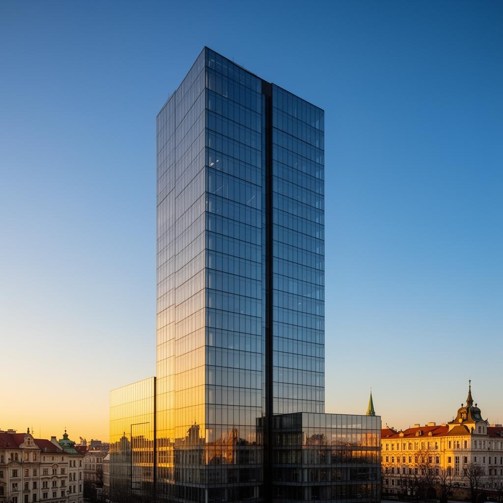 Moderní pražská administrativní budova